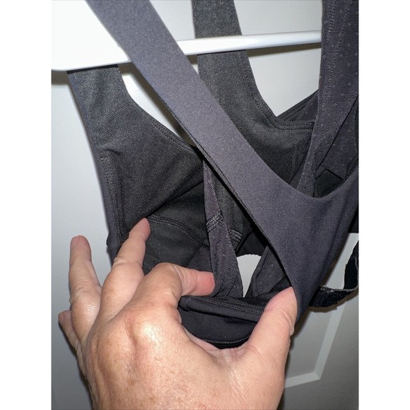 Lululemon Double tap Layered Sports Bra Black Small - Picture 4 of 5